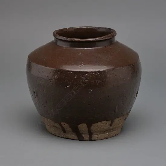 A ‘Goldfields pottery’ stoneware food jar,